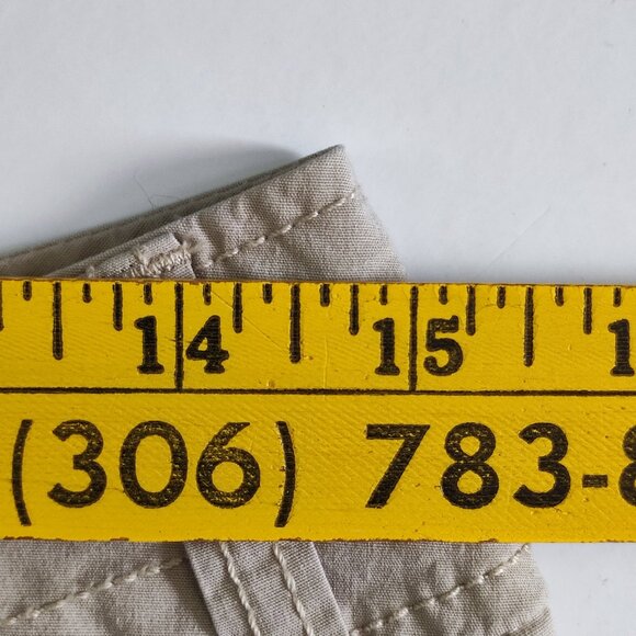 DKNY Jeans bermuda cargo short cream colour women's size 6 - Picture 12 of 15